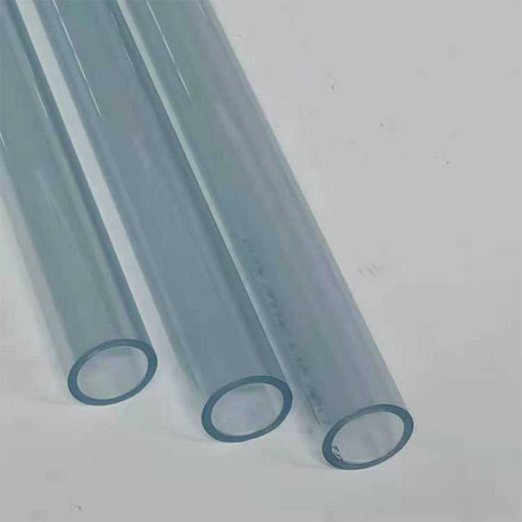 UPVC环保型塑料透明管小口径25mmPVC硬质高透明管材内壁光滑